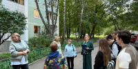 11 сентября состоялся еженедельный обход, который провела глава управы района Галина Мокан. - Район Чертаново Центральное