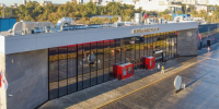 Станция  Крымская  Троицкой линии метро начала работу в Москве - Район Котловка