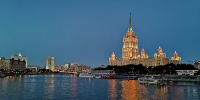 Москва, город, ночь, фото Юлия Смагринская - Московская правда