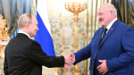 Президенты РФ и Белоруссии Путин и Лукашенко начали встречу в Кремле