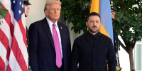Зеленский опоздал на встречу с Трампом на 20 минут - M24.Ru