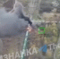 Опубликовано видео загоревшегося после налета «Гераней» поезда с техникой ВСУ - Вечерняя Москва