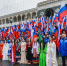 В День народного единства «Молодая Гвардия Единой России» и «Волонтёрская Рота» провели в Москве праздничное шествие - Единая Россия