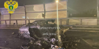 Два человека погибли в перевернувшемся Lamborghini в Москве - M24.Ru