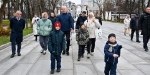 Осмотр хода работ по благоустройству парка «Сокольники»