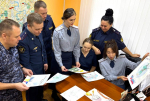В УИИ ГУФСИН проведен патриотический конкурс детского рисунка «Герои нашего времени»