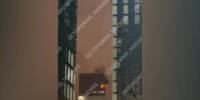 Пожар произошел на 19-м этаже дома в центре Москвы - M24.Ru