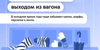 Что делать, если вы забыли любимый шарф в метро? - Департамент транспорта