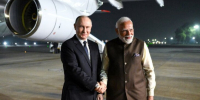 Неформальная встреча Путина и Моди продлилась более 2,5 часа - M24.Ru