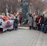 Мемориально-патронатная акция прошла у памятника М.Г. Ефремову - Район Хамовники