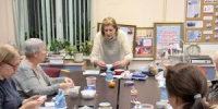 Мастер-класс провели в управе района. Фото: страница управы Басманного района - Басманные вести