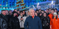 Сергей Собянин открыл уникальный каток в «Лужниках» - Правительство Москвы