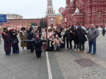 Студенты Подготовительного отделения РГАИС посетили экскурсию по историческому центру Москвы в преддверии Нового года