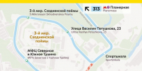 Автобус 313 изменит маршрут у Сходненской поймы - Москва. Северо-Запад