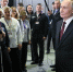 После эфира программы “Итоги года с Владимиром Путиным” Президент встретился с волонтёрами Народного фронта - ОНФ в Москве