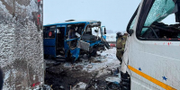 Шесть человек погибли в массовом ДТП в Омской области - M24.Ru