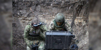 Бойцы «стальной» бригады Росгвардии уничтожили замаскированное орудие ВСУ на харьковском направлении - ИА Общественная служба новостей