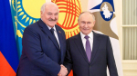 Президент РФ Владимир Путин и президент Белоруссии Александр Лукашенко в Санкт-Петербурге