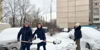 Московские единороссы выходят на уборку снега - Единая Россия