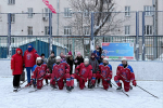 В Новослободском парке в рамках фестиваля «Зима в Москве» прошёл открытый мастер-класс по хоккею для всех желающих