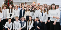 Сергей Собянин открыл новое здание школы в Коммунарке - Правительство Москвы