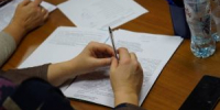 Ученица  Школы на Яузе  выступила на конференции «ЕНВ — путь в науку». Фото: Анна Быкова, «Вечерняя Москва» - Басманный район