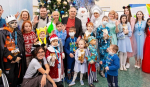 Новогодние представления прошли в госпитальных школах Москвы