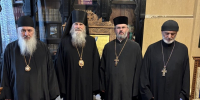 Посещение делегацией Православной Церкви в Америке пределов Грузинского Патриархата - Храм св. вмц. Екатерины