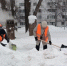 Зимний субботник организовали в районе Котловка - Район Котловка