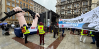 Митинги против поставок оружия Украине прошли в Мюнхене - M24.Ru