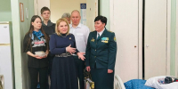 Депутат Людмила Коврикова организовала поздравление участников СВО в военном госпитале - Единая Россия