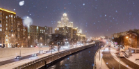 Сильный снегопад ожидается в Москве 24 февраля - M24.Ru