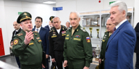 Собянин и Белоусов осмотрели новое здание военного комиссариата Москвы - Вечерняя Москва