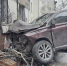 Lexus врезался в дом на Большой Грузинской улице - M24.Ru