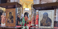 Пасхальная великая вечерня в Храме Христа Спасителя - Храм св. вмц. Екатерины