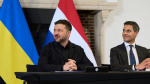 Переводчик-синхронист матом выругался после пресс-конференции Зеленского в Нидерландах