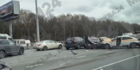 ДТП с участием нескольких автомобилей произошло на Киевского шоссе - M24.Ru