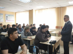 Встреча с ветераном пограничных войск  в преддверии 81-й годовщины Победы