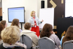 Лариса Овчаренко и Юлия Челышева выступили спикерами Педагогического форума в «Машуке»