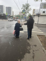 Работа МПО КПРФ «Ленинградское» в районе Аэропорт