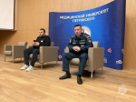 Сотрудники МЧС России обучили персонал медучреждения ЮЗАО правилам пожарной безопасности