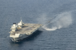 F-35B Lightning II from the F-35 Integrated Test Force (ITF) onboard HMS Queen Elizabeth