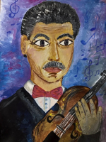 Иван Головашкин «Олег Лундстрем и джаз-скрипка», 9 лет, Владимир