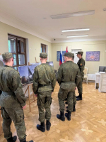 Обучающиеся Военного учебного центра посетили «Зал славы на Перекопской»