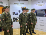 Обучающиеся Военного учебного центра посетили «Зал славы на Перекопской»