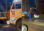 ДТП с участием автобуса произошло на 65-м километре МКАД