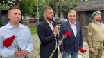 Ветеран боевых действий Владислав Гусев принял участие в памятном мероприятии у монумента маршалу Рокоссовскому на востоке столицы