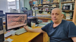 Михаил Сергеевич Клюев — кандидат физико-математических наук, старший научный сотрудник Лаборатории геодинамики, георесурсов, георисков и геоэкологии ИО РАН, во время подготовки геологической программы экспедиции.