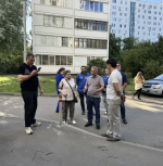 Еженедельный обход главы управы района Строгино 17.07.2026