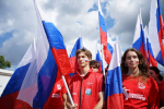 «Молодая Гвардия Единой России» организовала в Москве мероприятие ко Дню Государственного флага РФ
